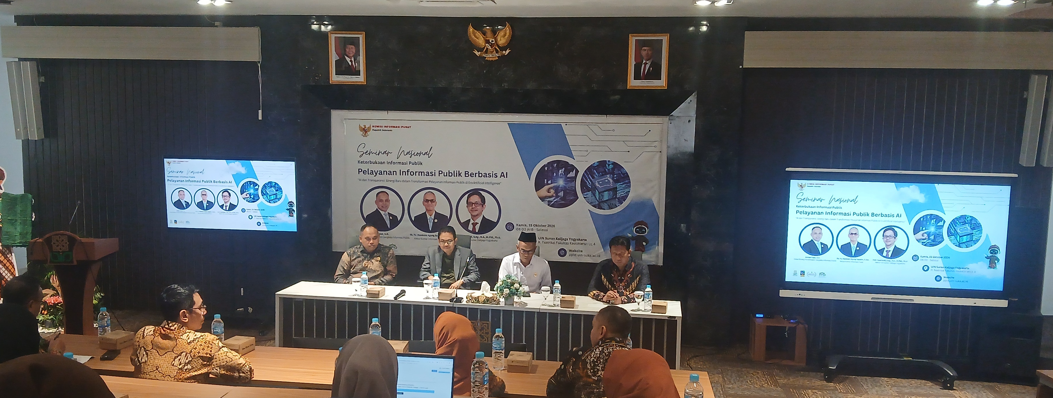 UIN SYAHADA Dalami Transformasi Layanan Informasi Publik Berbasis AI di UIN Sunan Kalijaga